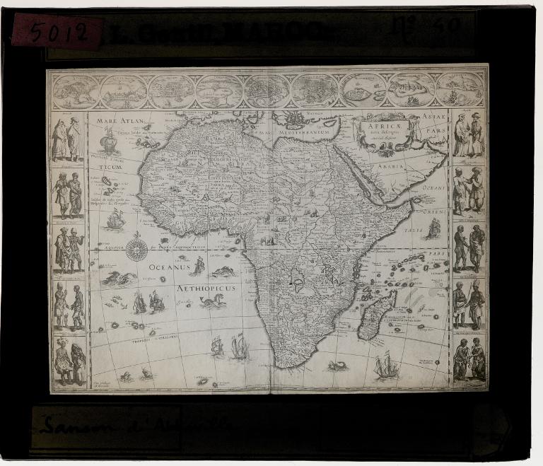 Africae Novae descriptio de Sanson d'Abbeville